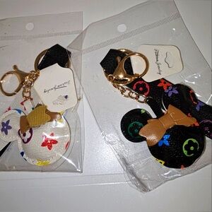 Colorful Floral Keychain Pick 1 NIP FASHION